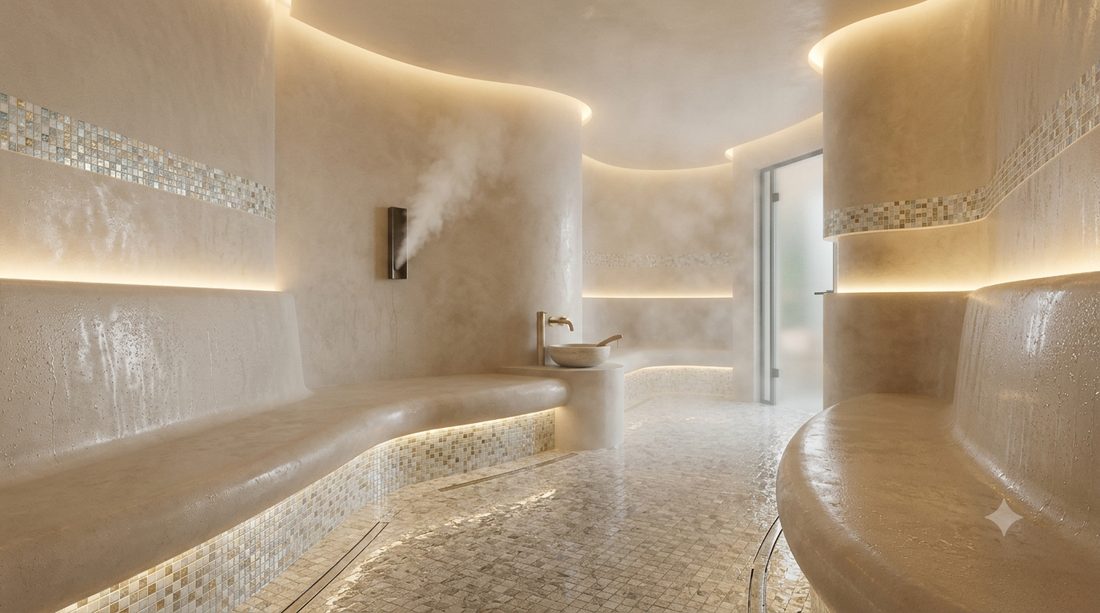 So sánh phòng xông khô và phòng xông ướt cho spa