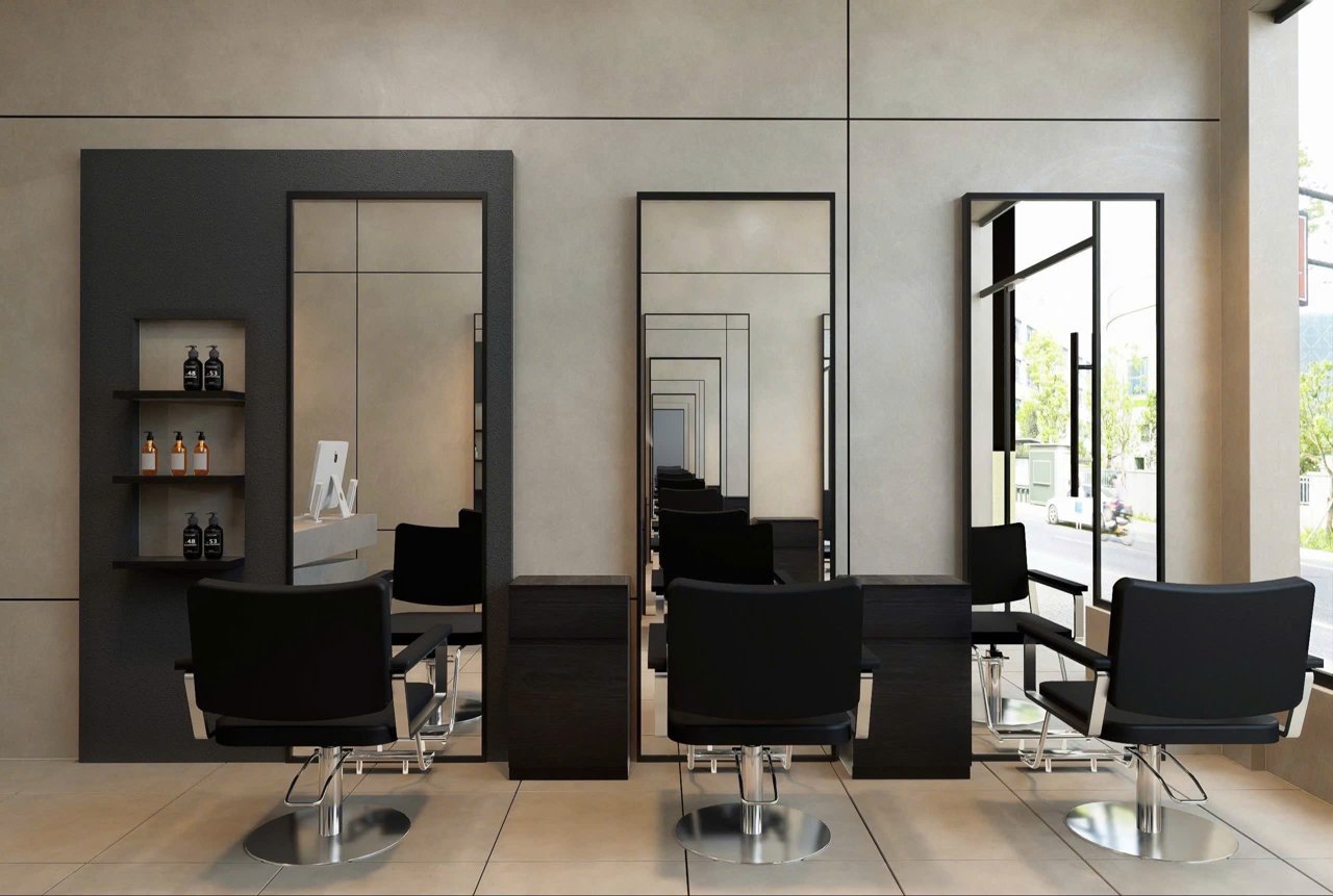 Bản thiết kế 3D salon Tay's Hair 264
