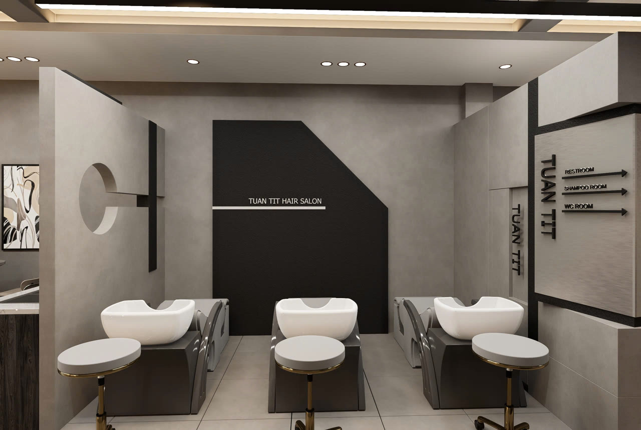 Tuấn Tít Hair Salon — Hưng Yên - Nội Thất Hà Tuấn LX