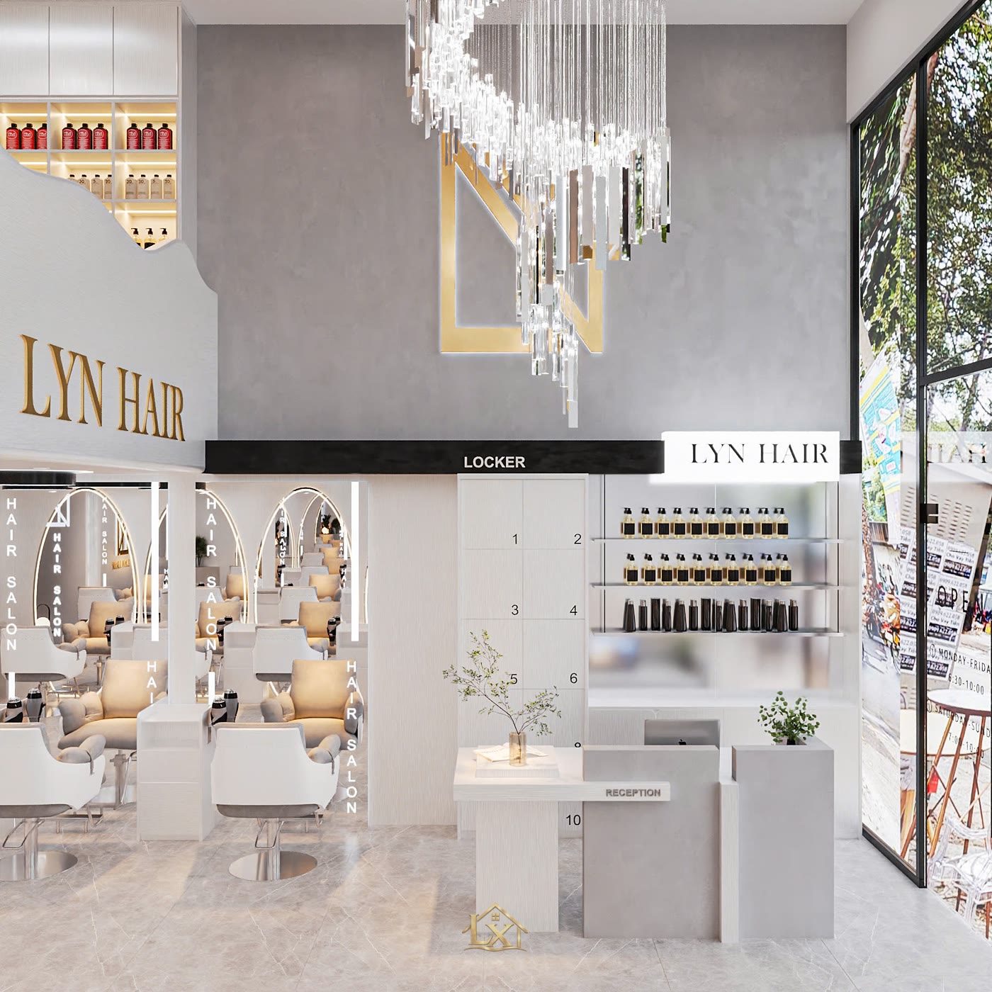 Đơn vị thi công salon tóc uy tín tại Ngọc Khánh 2026