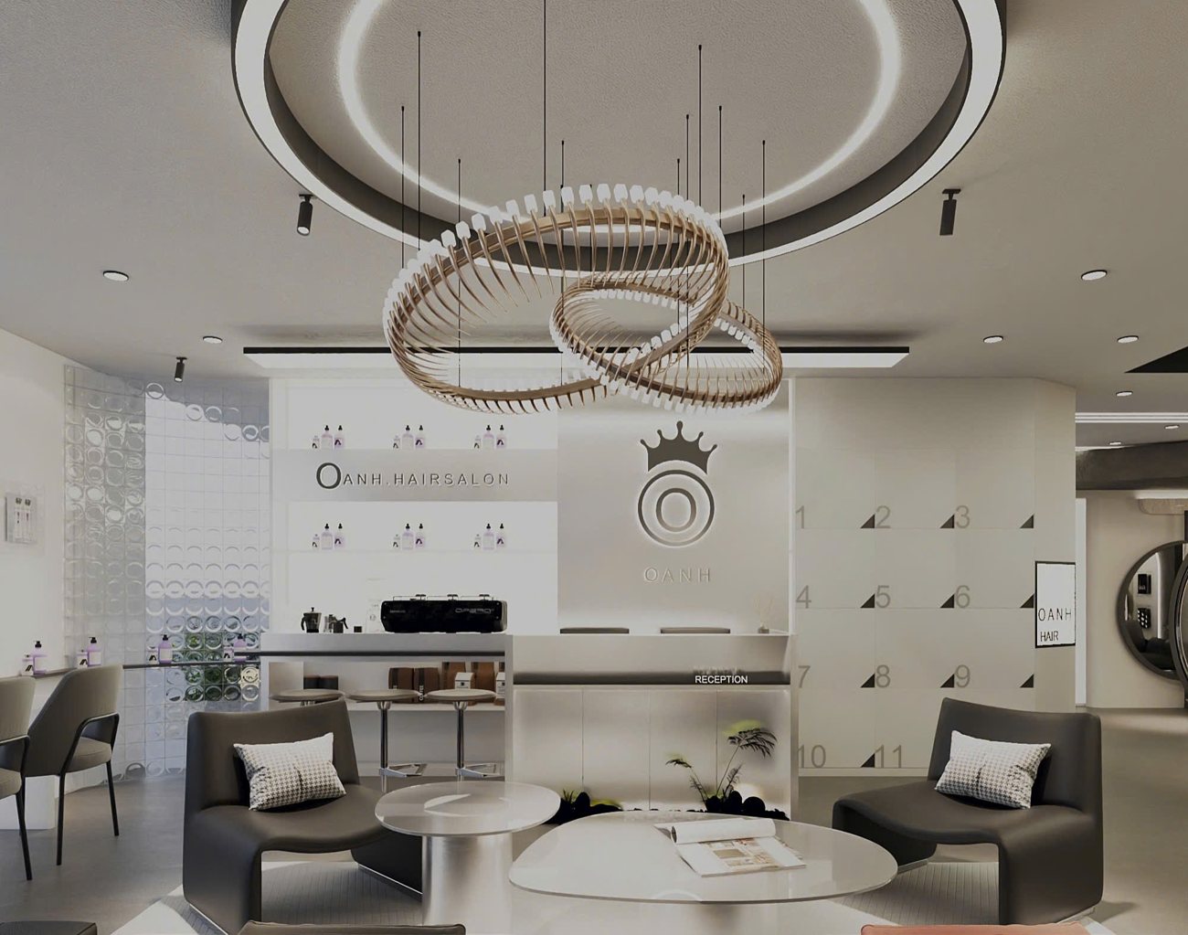 Salon tóc tại Hoàng Mai: quy trình & thời gian thi công
