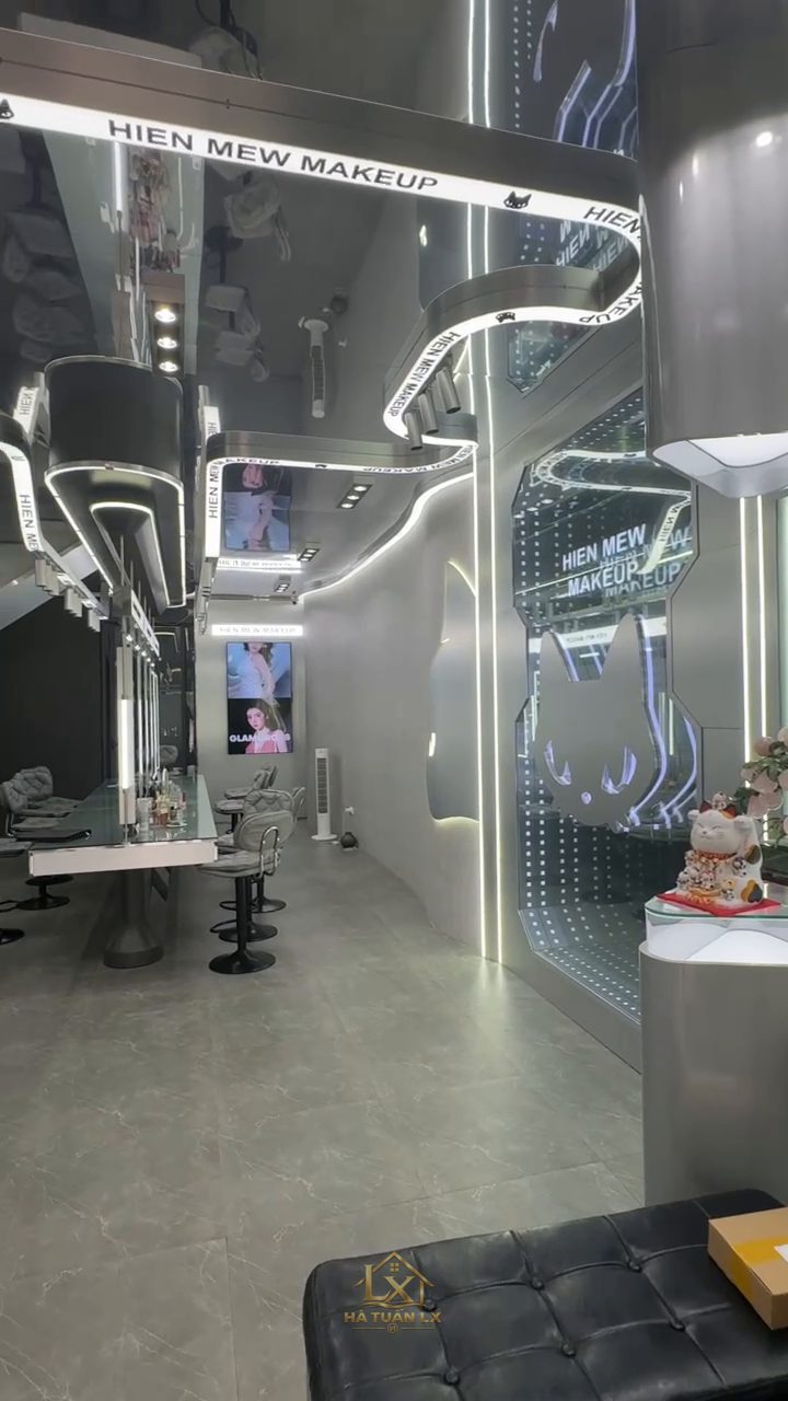 Không gian studio trang điểm Hiền Mew Makeup - Nội Thất Hà Tuấn LX
