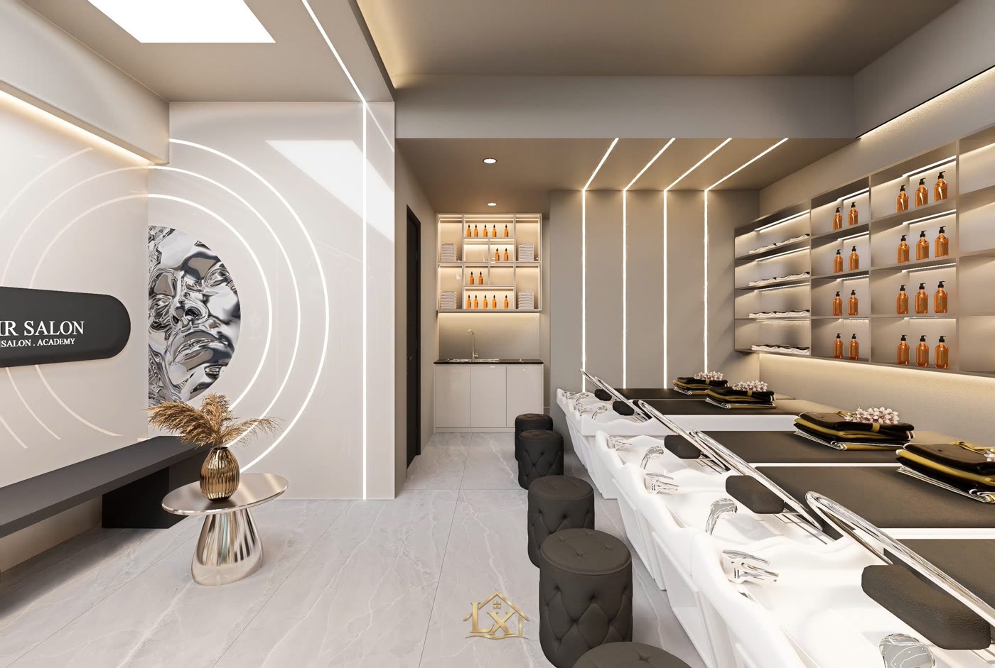 Thiết kế salon tóc 2026 ở Ba Đình theo hướng nào?