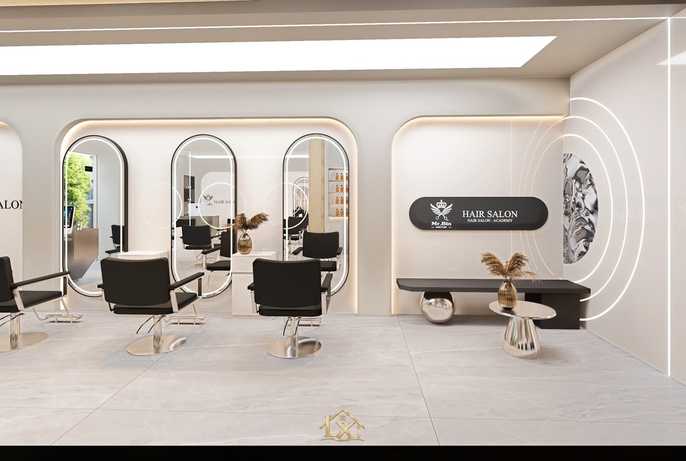 Thiết kế salon tóc 2026 ở Cổ Nhuế theo hướng nào?
