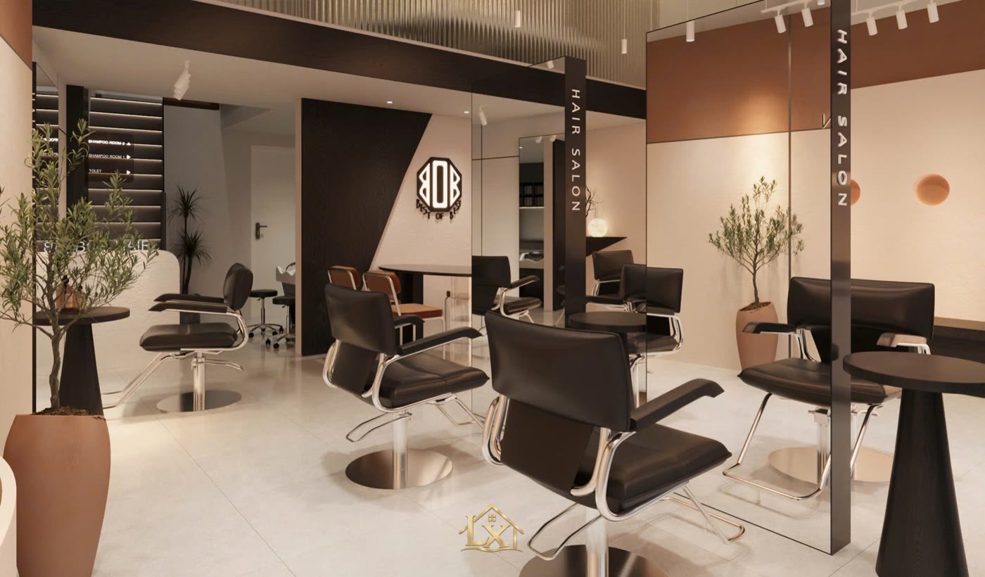 Chi phí thi công Salon tóc tại Dương Nội 2026: báo giá theo m²