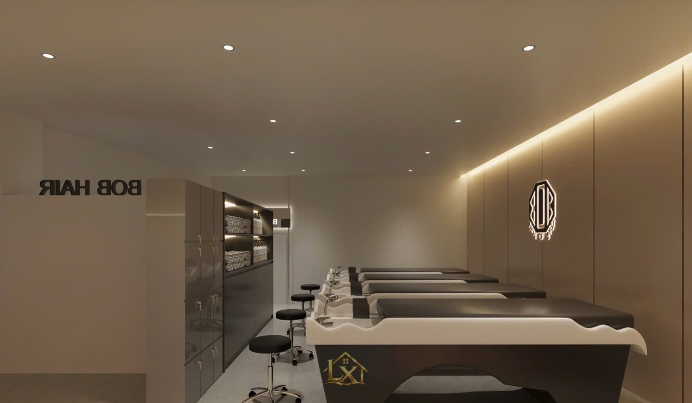 Quy trình thi công salon tóc trọn gói tại Đông Anh