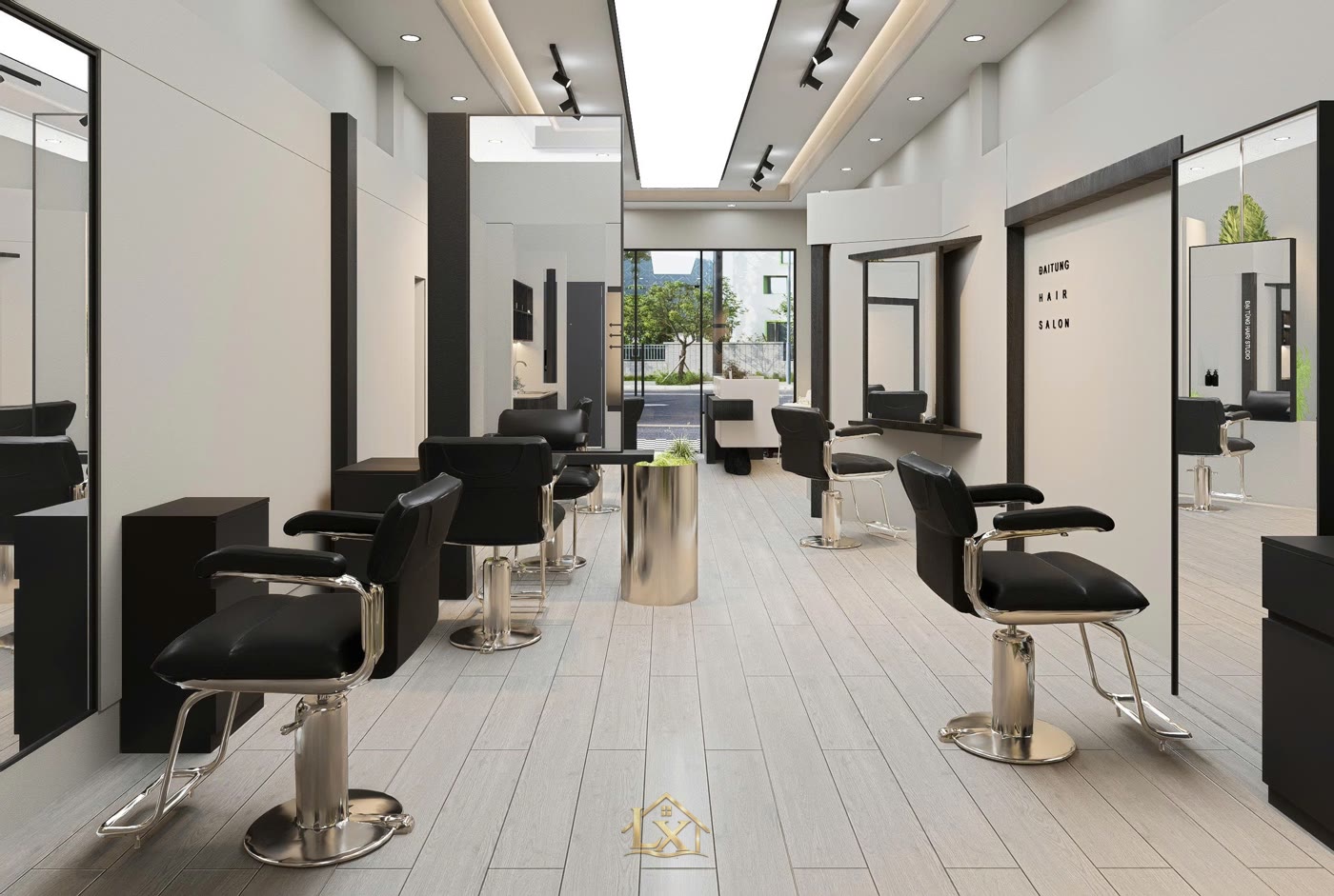 Chi phí thi công Salon tóc tại Phổ Yên 2026: báo giá theo m²
