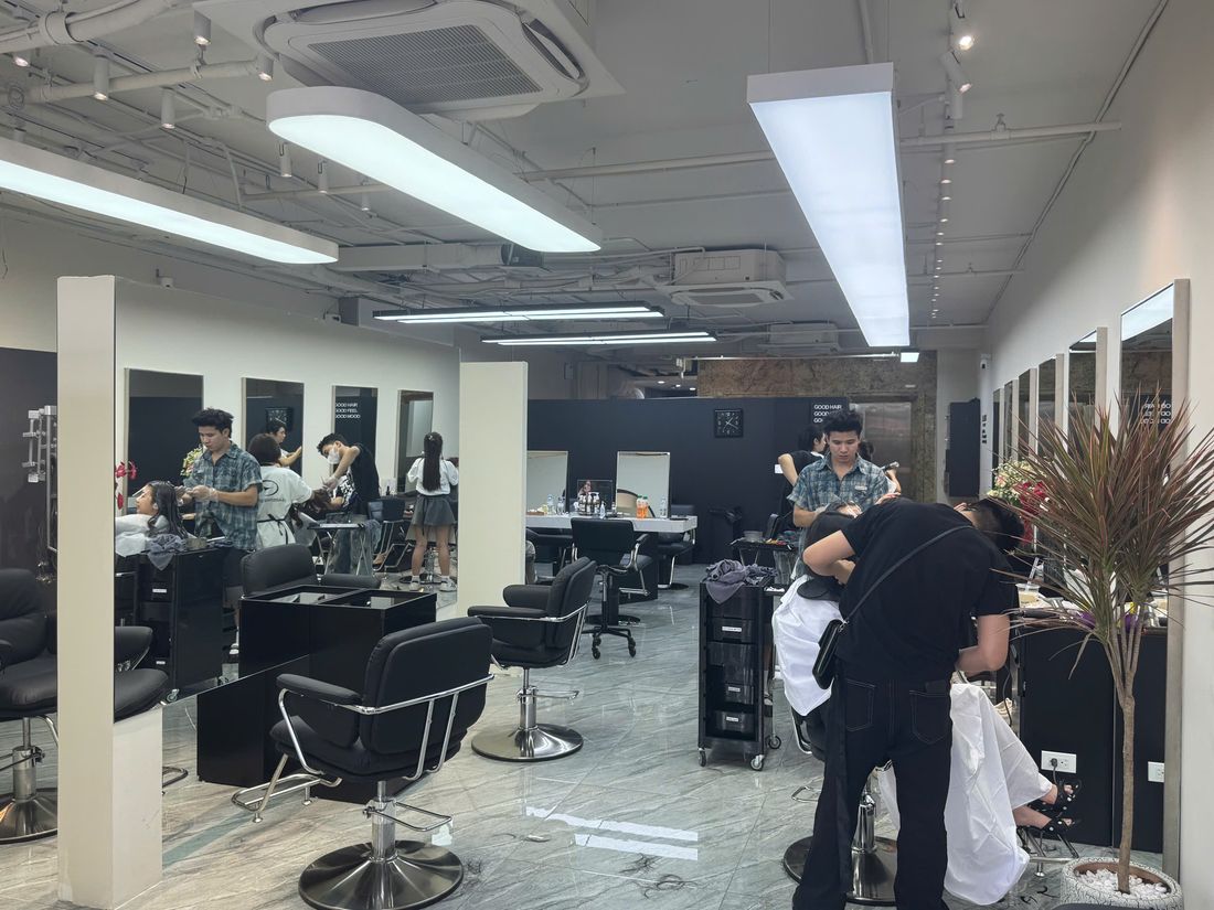 Salon tóc tại Phương Canh: quy trình & thời gian thi công