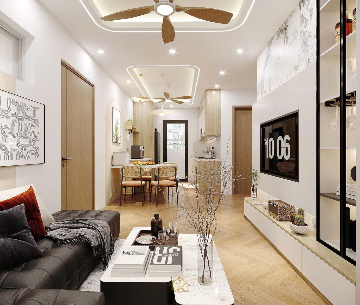 Thi công nội thất gia đình trọn gói ở Mỹ Hào gồm mấy bước?