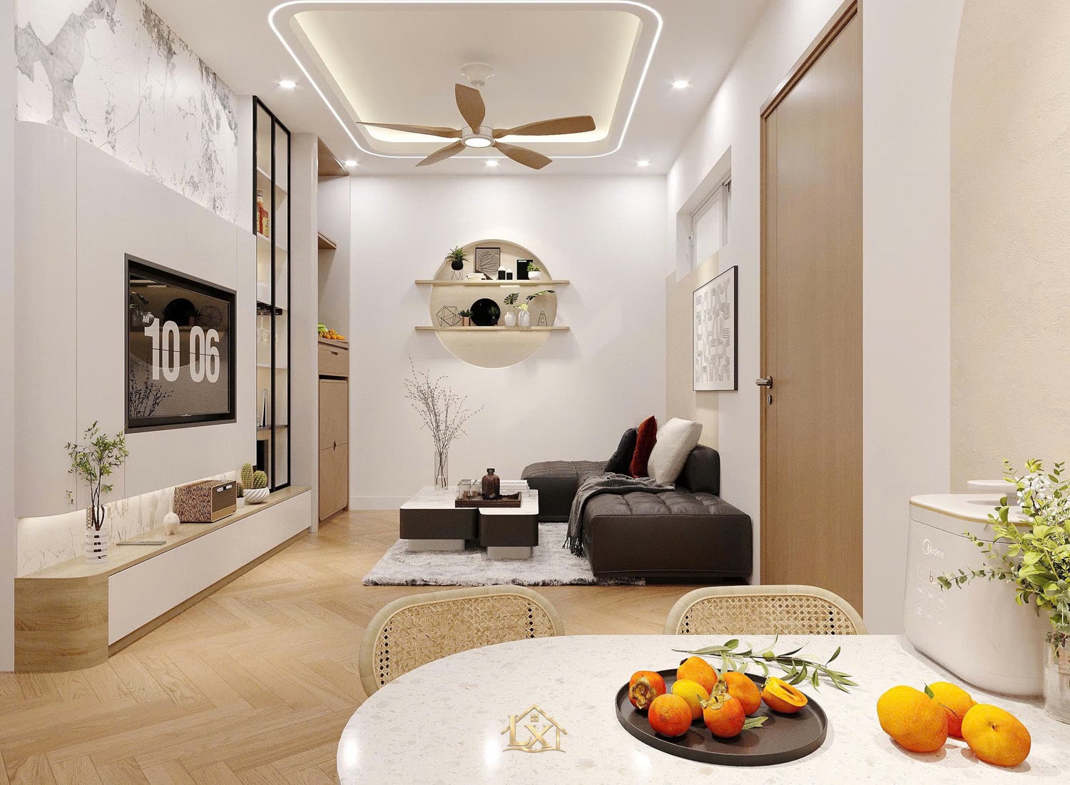 Thi công nội thất gia đình tại Trung Hòa chọn đơn vị nào uy tín?