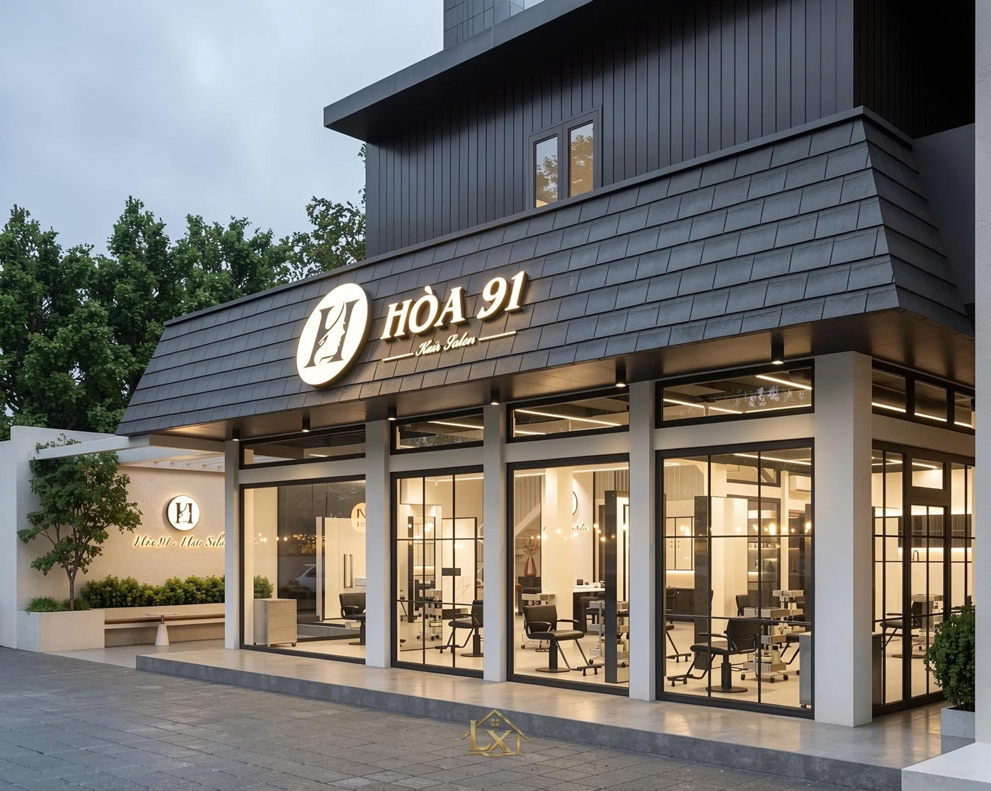 Thi công salon tóc tại Bắc Ninh chọn đơn vị nào uy tín?