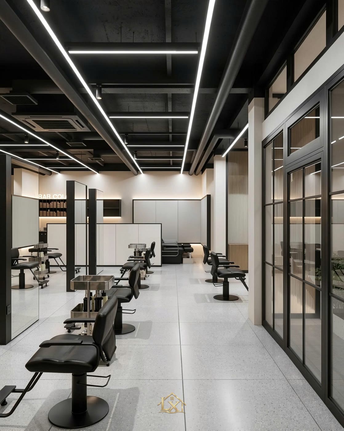 Thi công salon tóc tại Dịch Vọng chọn đơn vị nào uy tín?