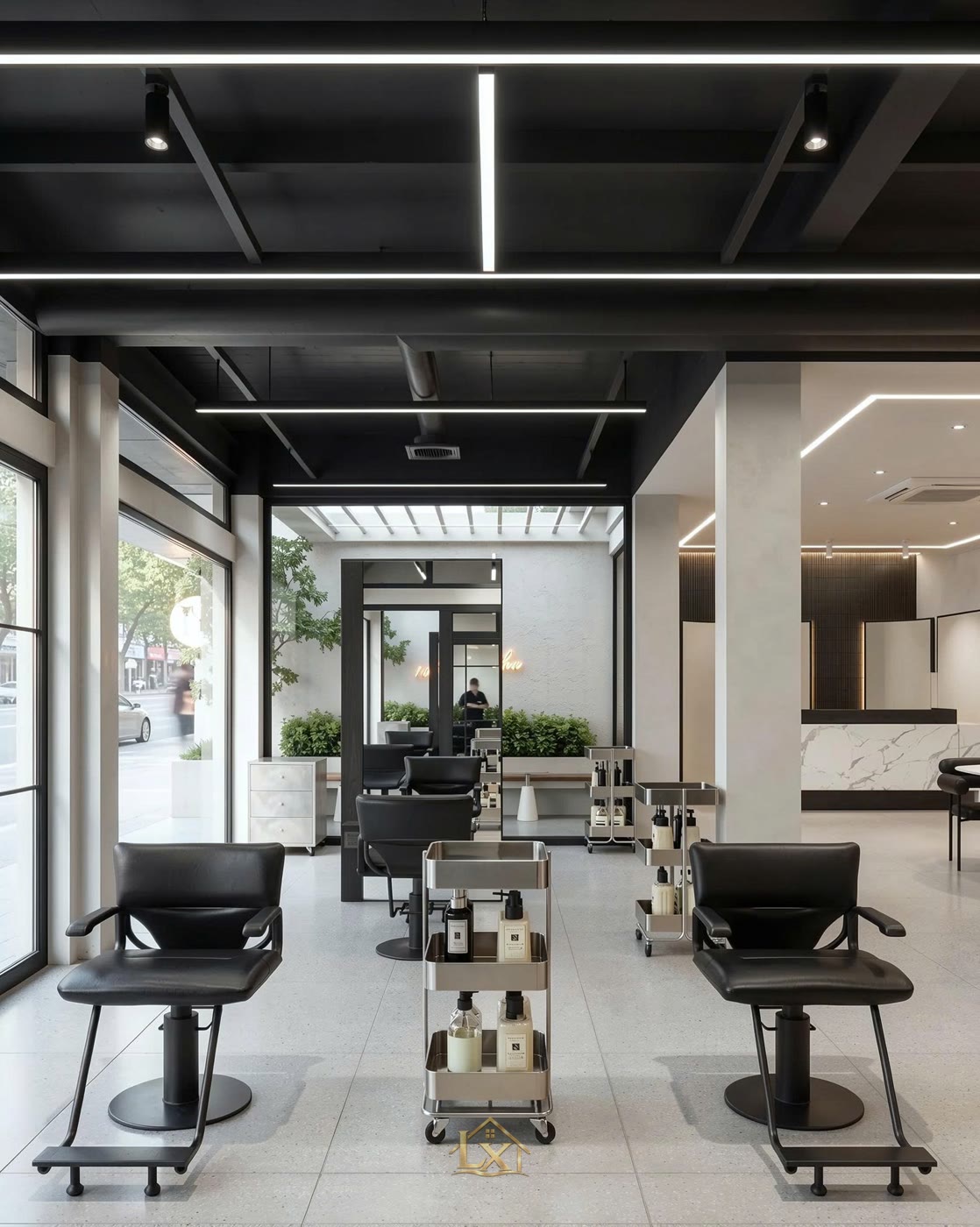 Chi phí thi công Salon tóc tại Cầu Diễn 2026: báo giá theo m²