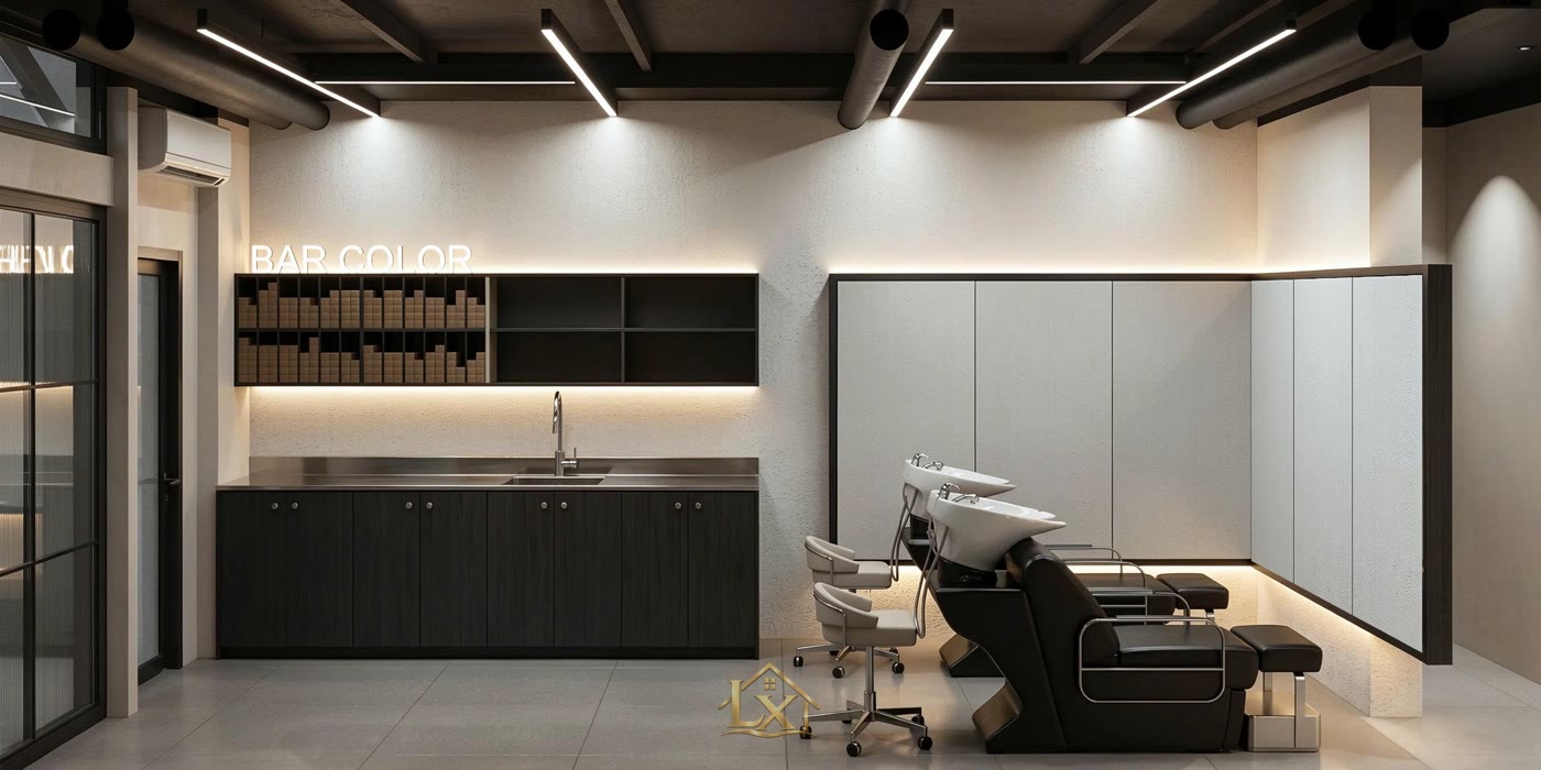 Quy trình thi công salon tóc trọn gói tại Thái Nguyên