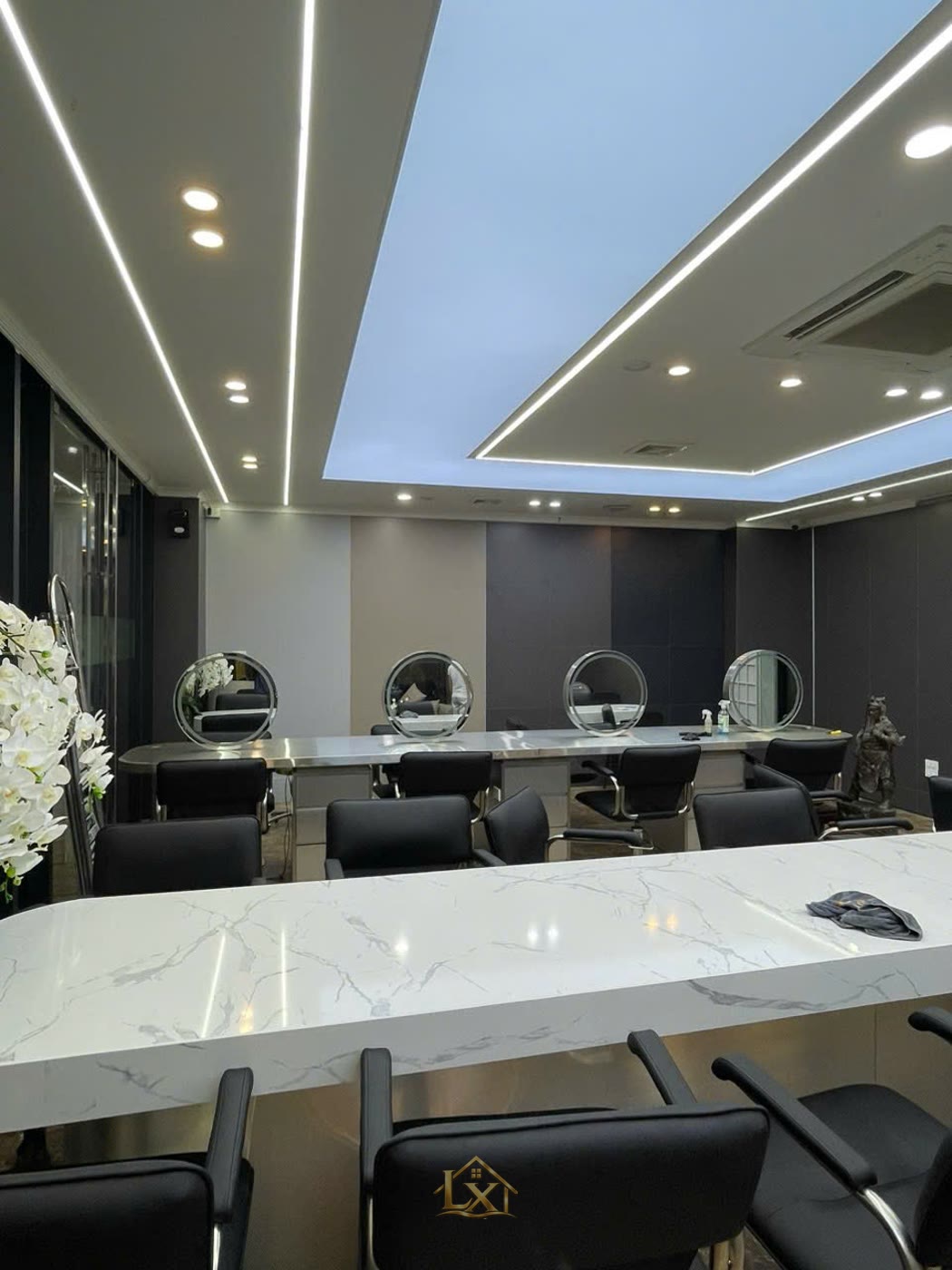 Xu hướng thiết kế salon tóc 2026 tại Ngọc Khánh