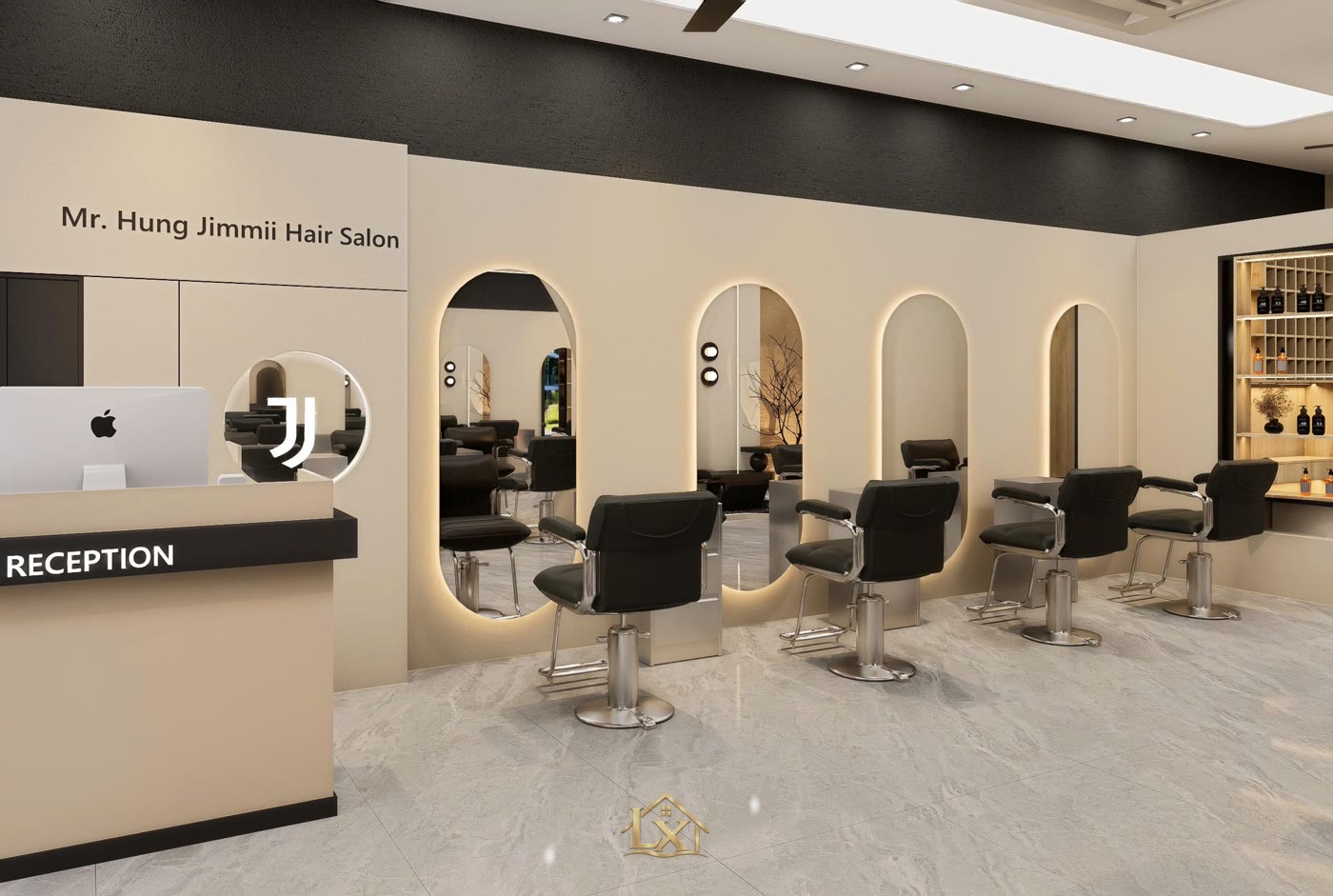 Thiết kế khu gửi đồ salon: gọn gàng, an toàn cho khách
