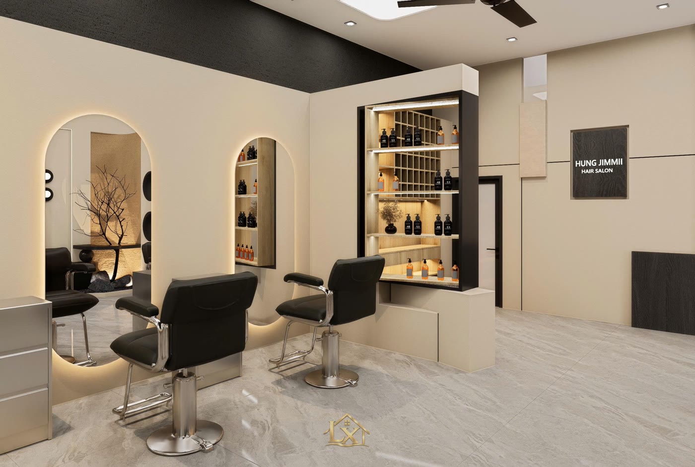Xu hướng thiết kế salon tóc 2026 tại Phủ Lý