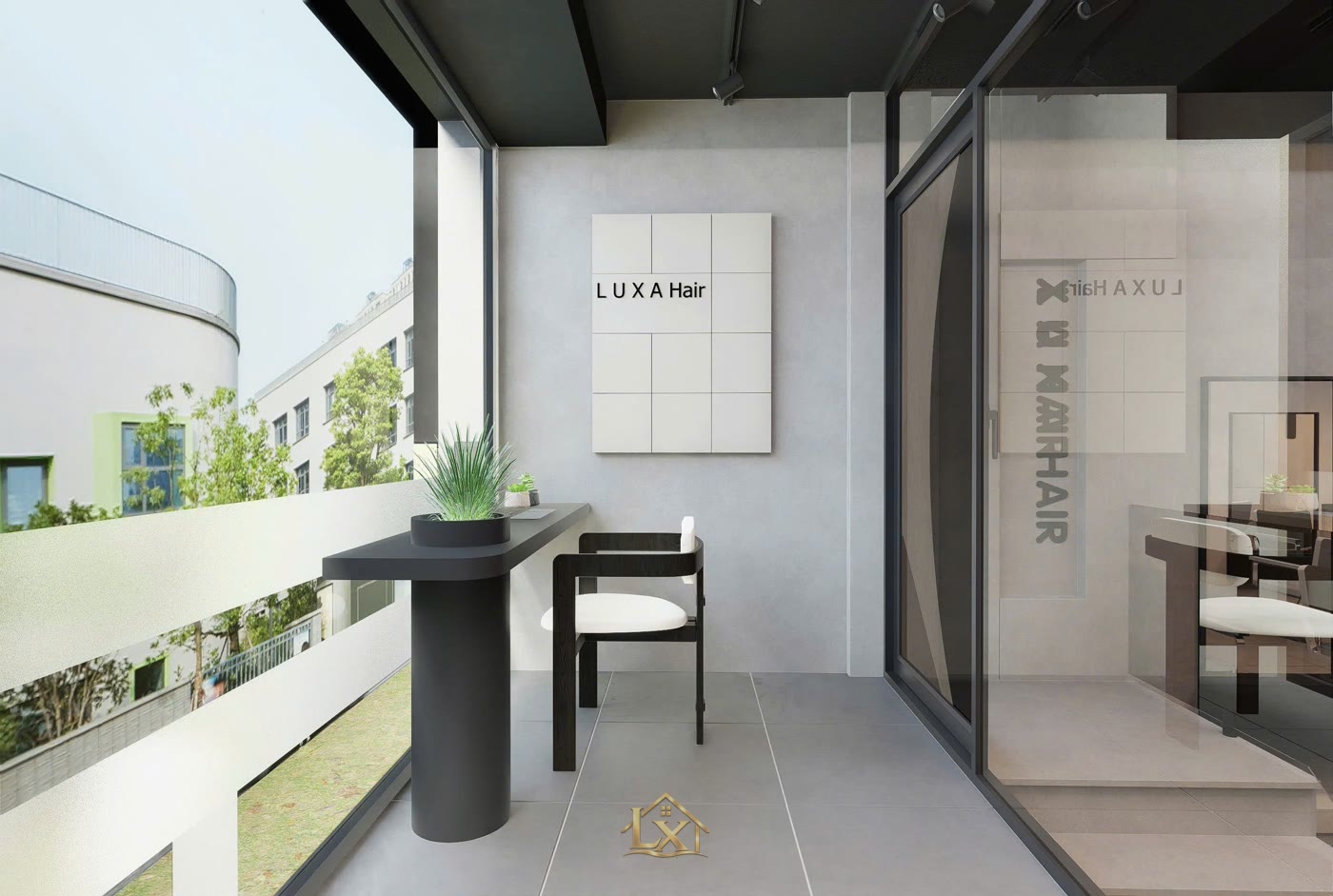 Thiết kế salon tóc 2026 ở Tây Hồ theo hướng nào?