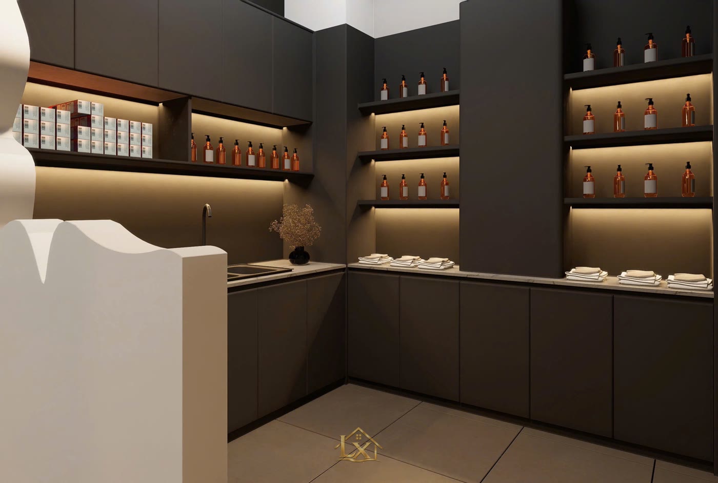 Xu hướng thiết kế salon tóc 2026 tại Xuân La