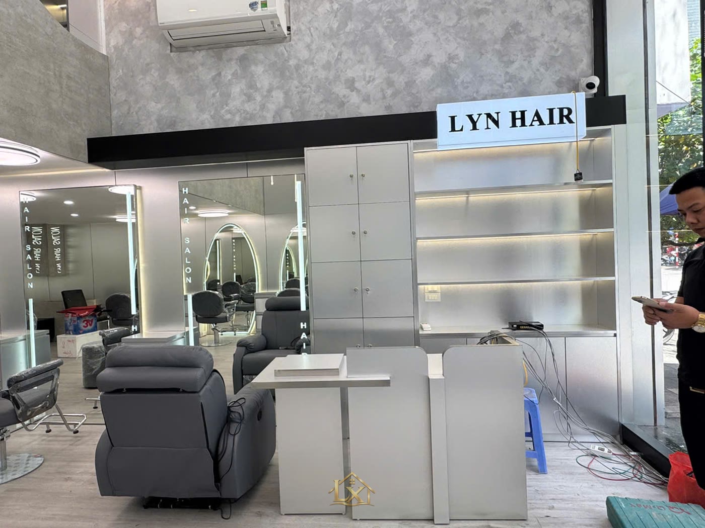 Thi công salon tóc tại Yên Viên chọn đơn vị nào uy tín?