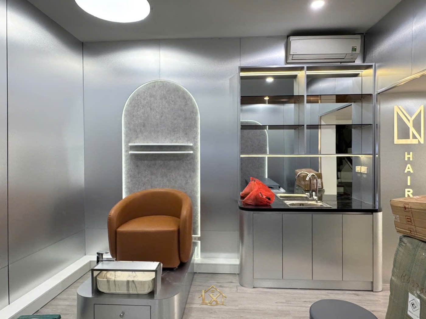 Quy trình thi công salon tóc trọn gói tại Thanh Trì