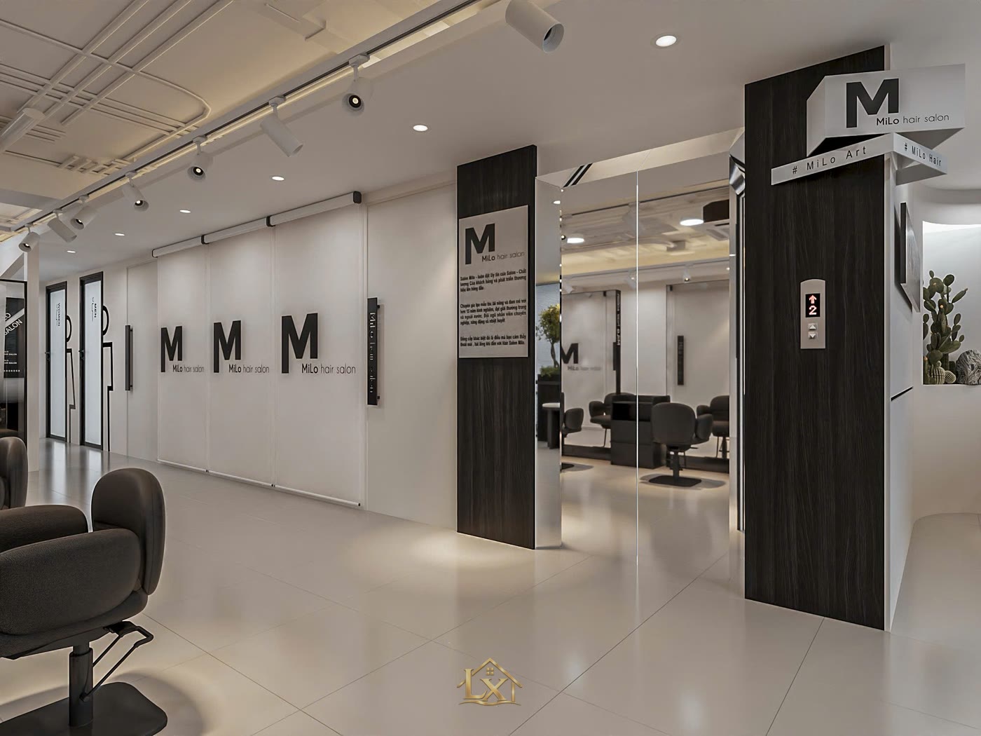 Salon tóc ở Cổ Nhuế: tiêu chí chọn đơn vị thi công