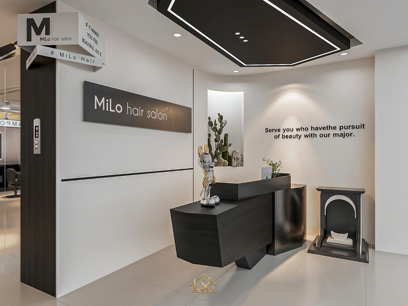 Thi công salon tóc tại Mộ Lao chọn đơn vị nào uy tín?