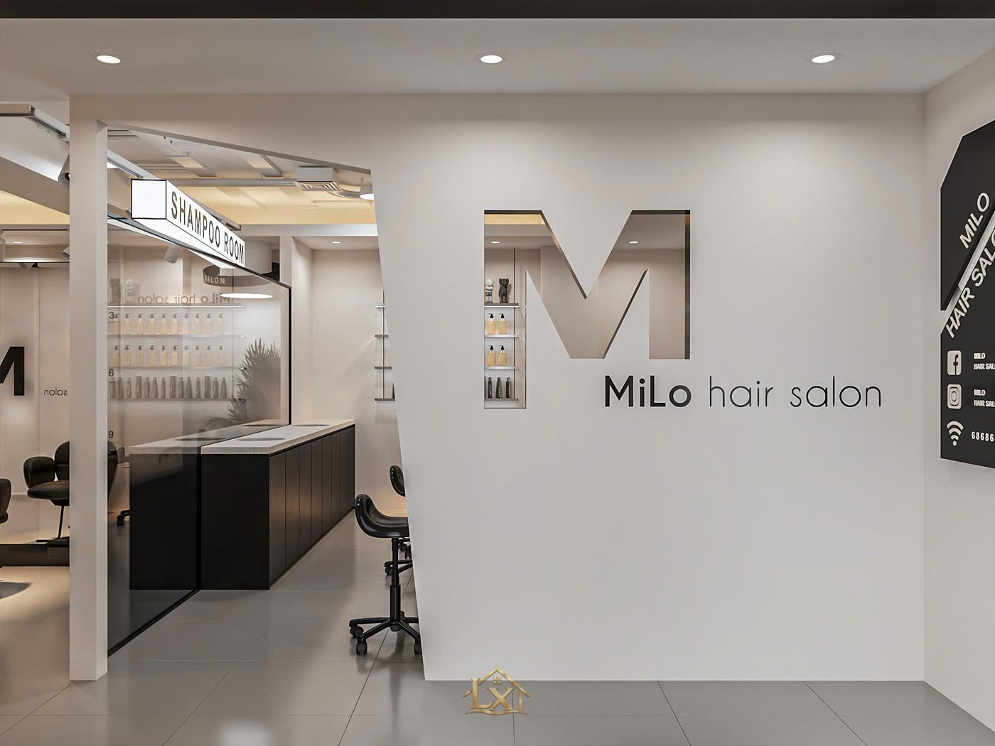 Salon tóc tại Nhân Chính: quy trình & thời gian thi công