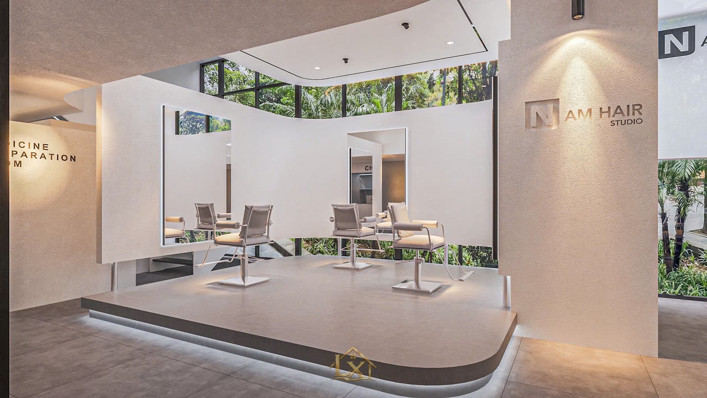 Salon tóc tại Dương Nội: quy trình & thời gian thi công