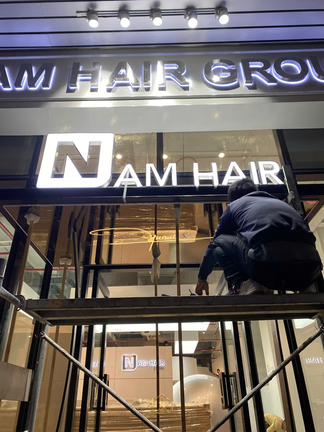 Quy trình thi công salon tóc trọn gói tại Yên Hòa