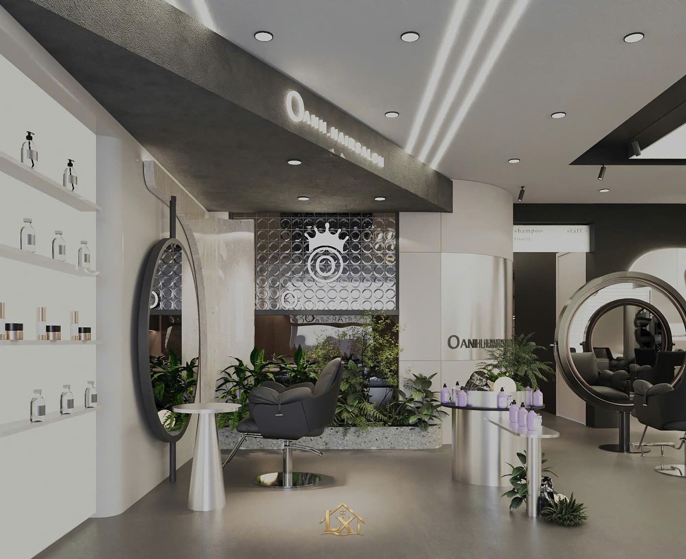 Chi phí thi công Salon tóc tại Sơn Dương 2026: báo giá theo m²