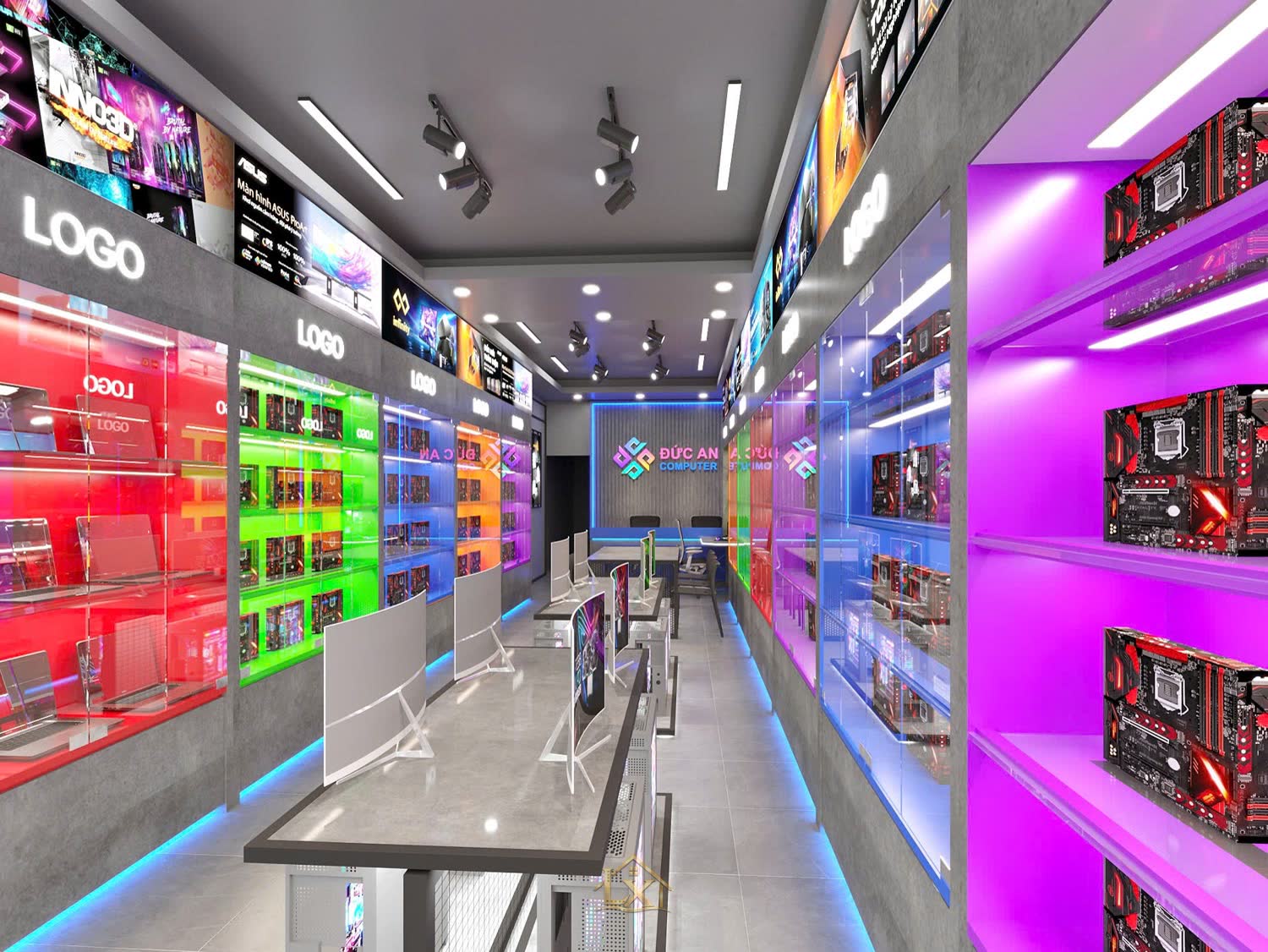 Quy trình thi công showroom trọn gói tại Việt Trì