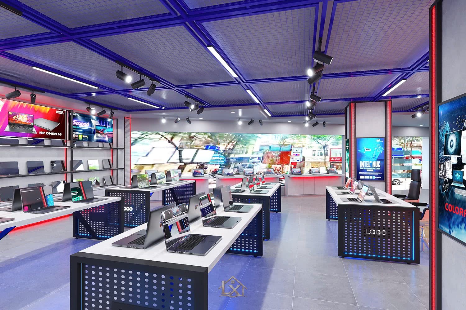 Đơn vị thi công showroom uy tín tại Cầu Diễn 2026