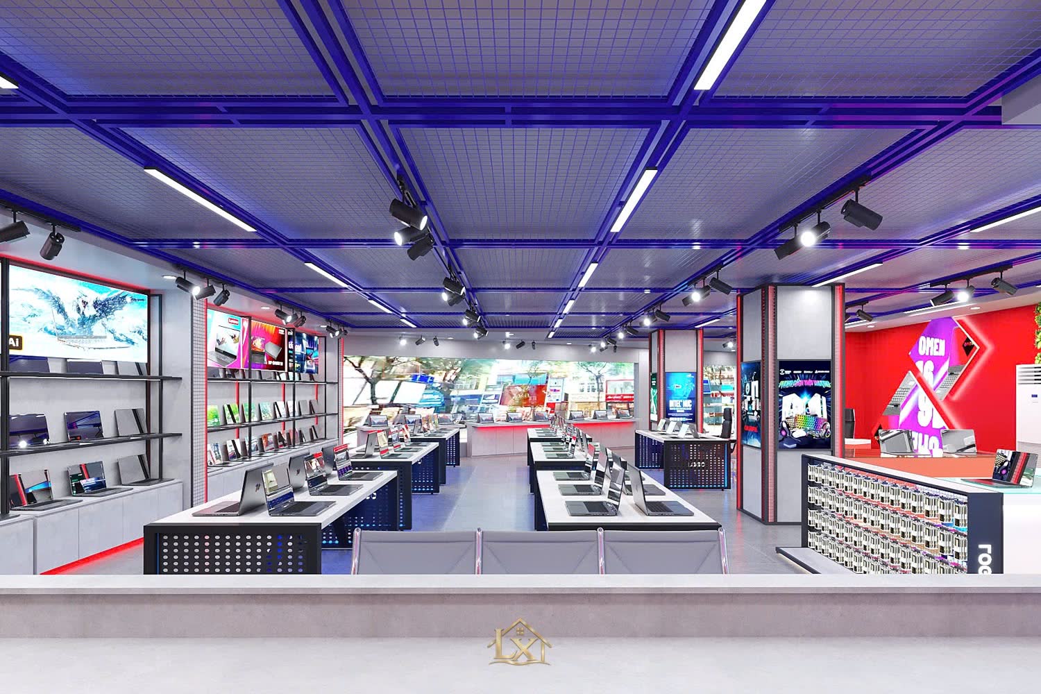 Xu hướng thiết kế showroom 2026 tại Minh Khai