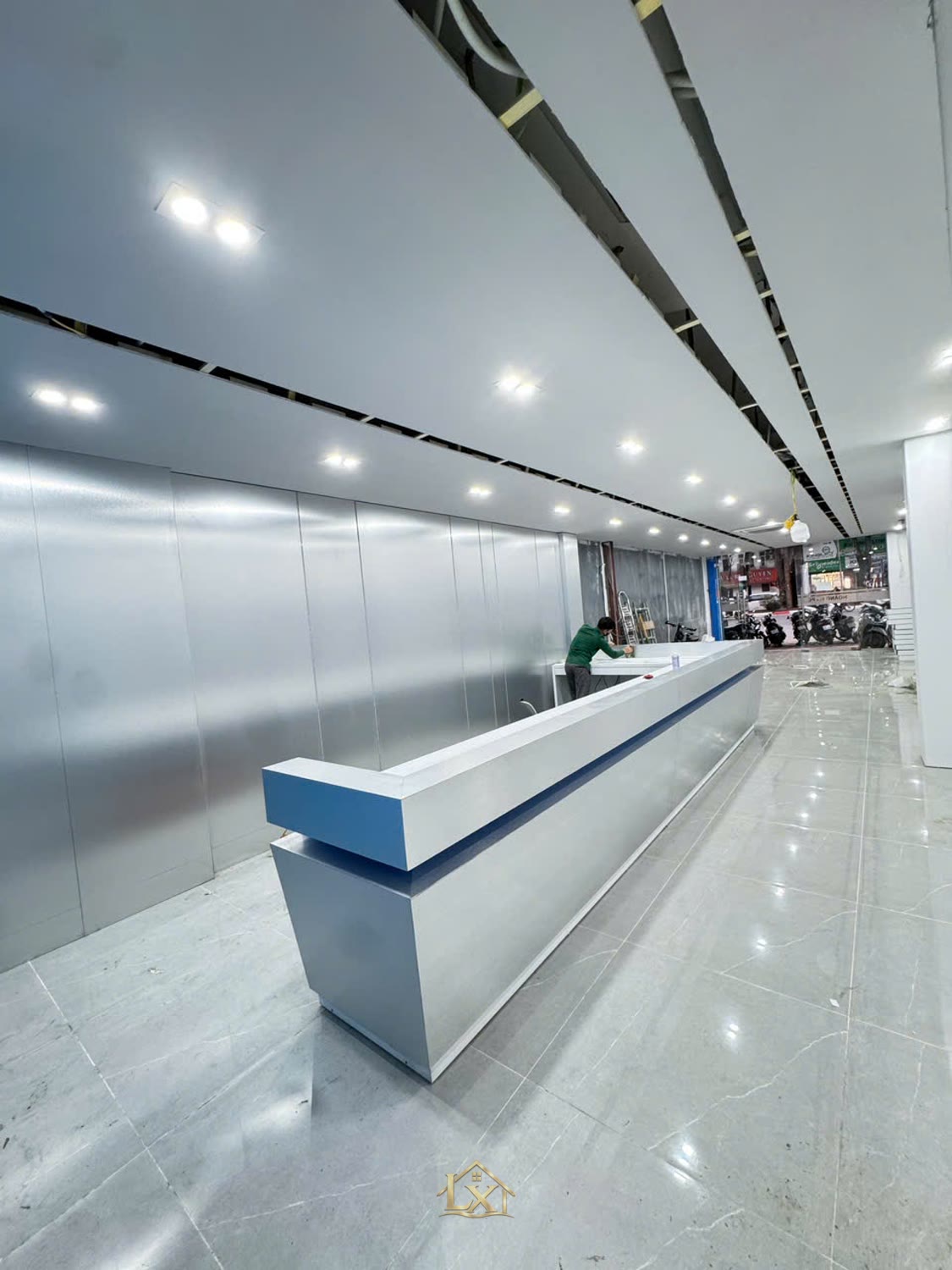 Thi công showroom trọn gói ở Phổ Yên gồm mấy bước?