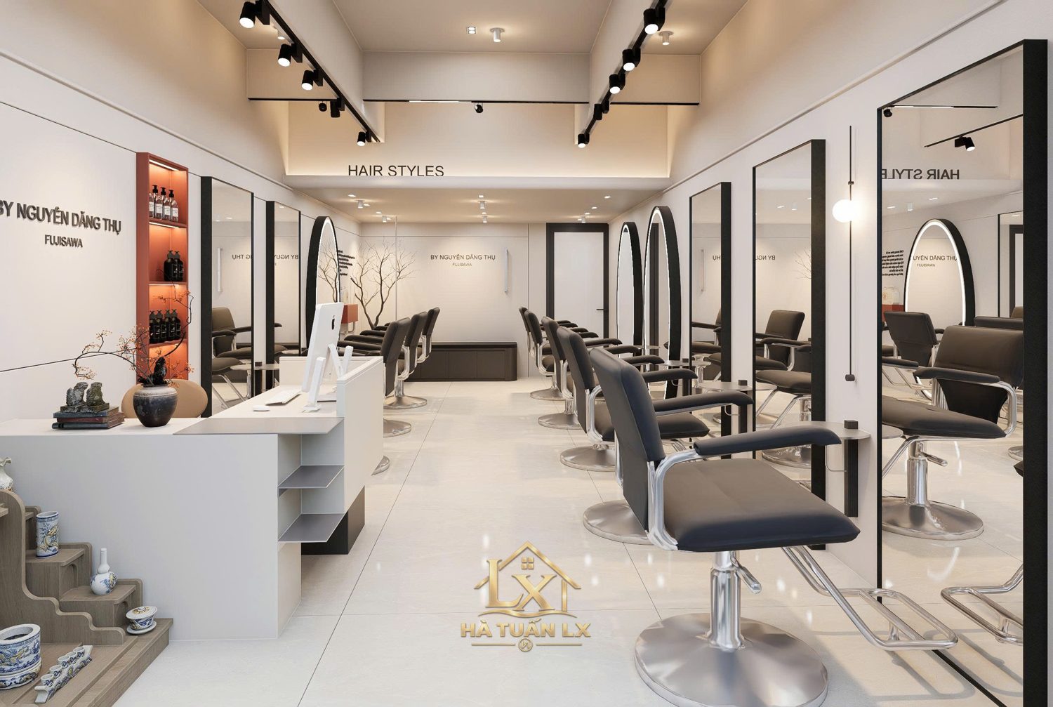 Xu hướng thiết kế salon tóc 2026 tại Nam Định
