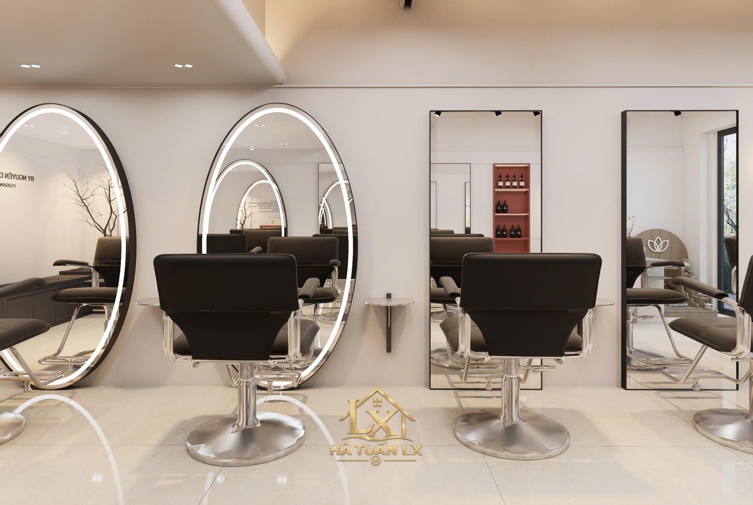 Đơn vị thi công salon tóc uy tín tại Trâu Quỳ 2026