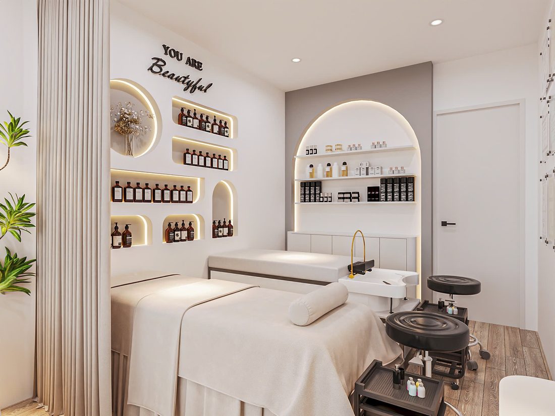 Giường spa bọc da nứt, bong keo: cách phục hồi
