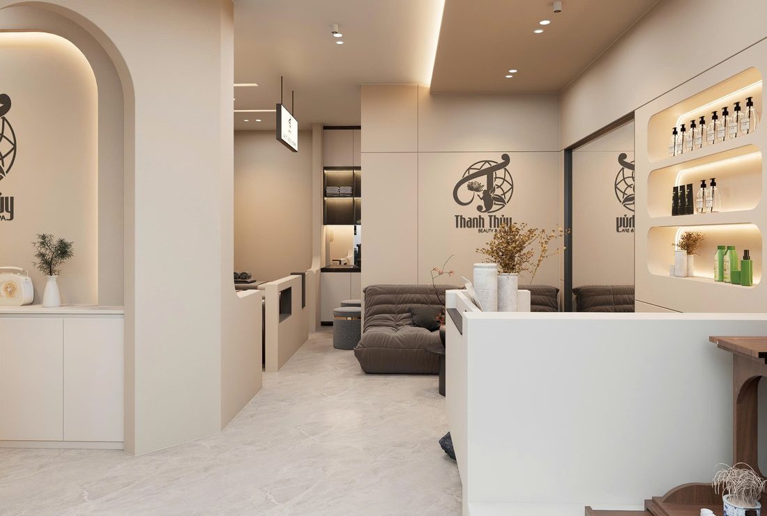 Ánh sáng dịu cho spa: chọn đèn và nhiệt màu đúng