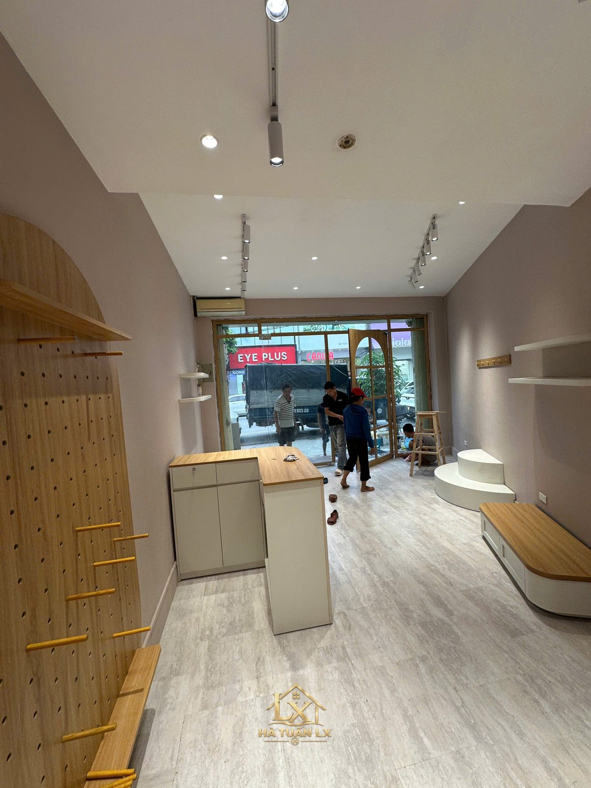 Quy trình thi công showroom trọn gói tại Nhật Tân