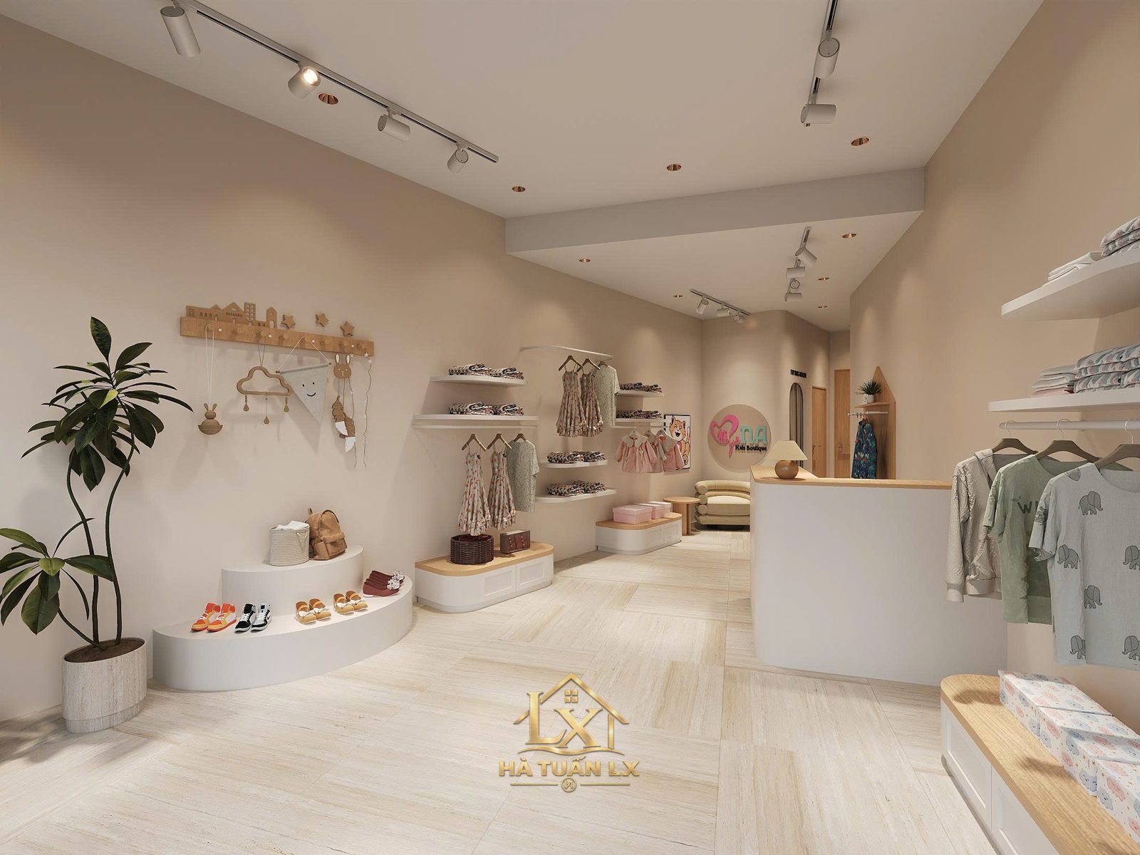 Thi công showroom trọn gói ở Văn Lâm gồm mấy bước?