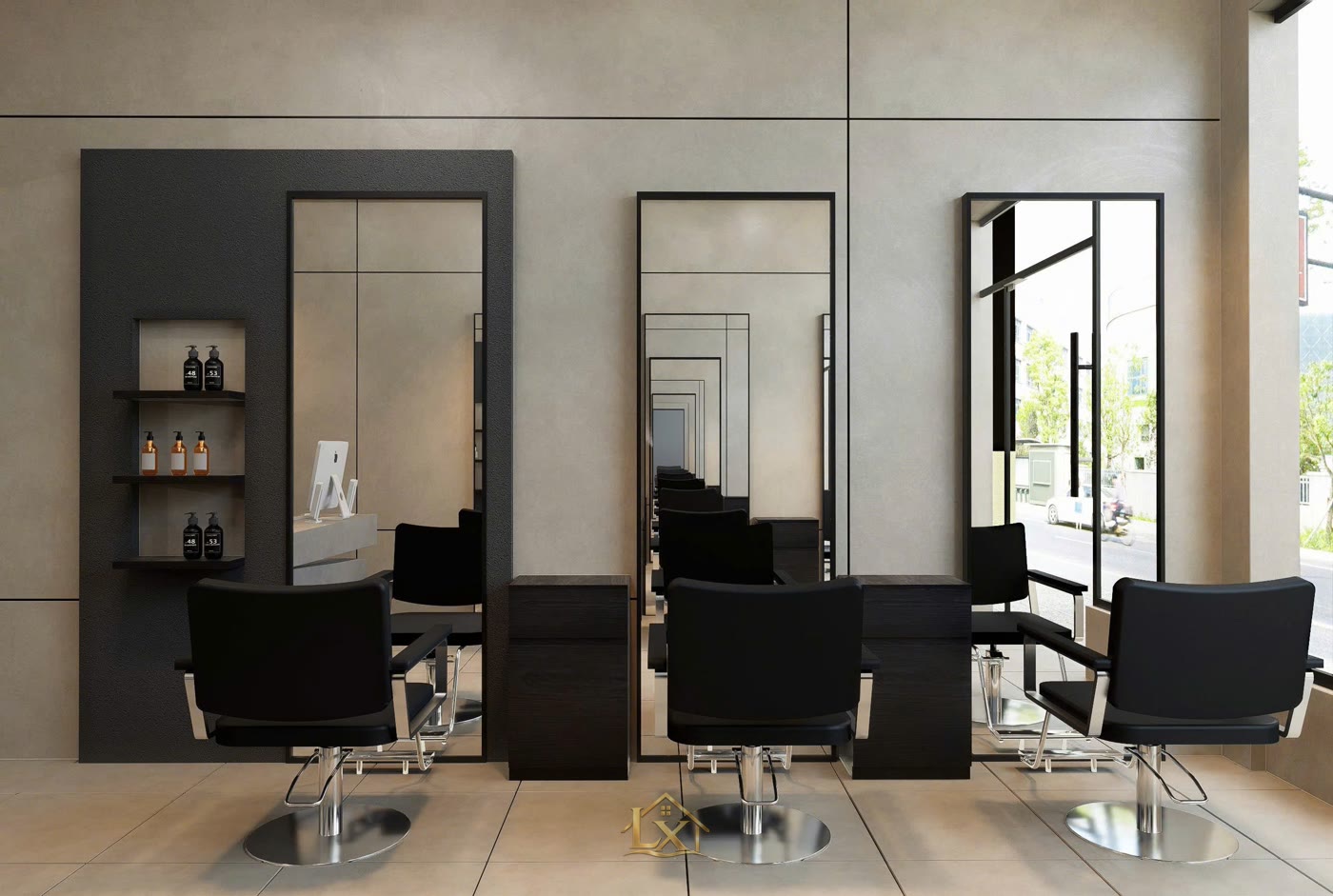 Salon tóc ở Nhổn: tiêu chí chọn đơn vị thi công