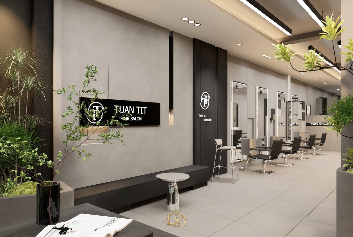Báo giá thi công Salon tóc tại Hà Nam mới nhất 2026