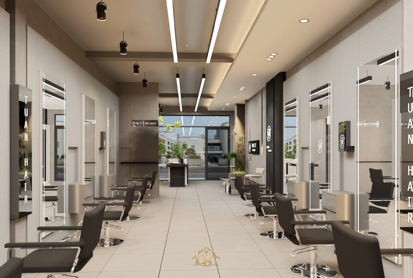 Chi phí thi công Salon tóc tại Bắc Từ Liêm 2026: báo giá theo m²