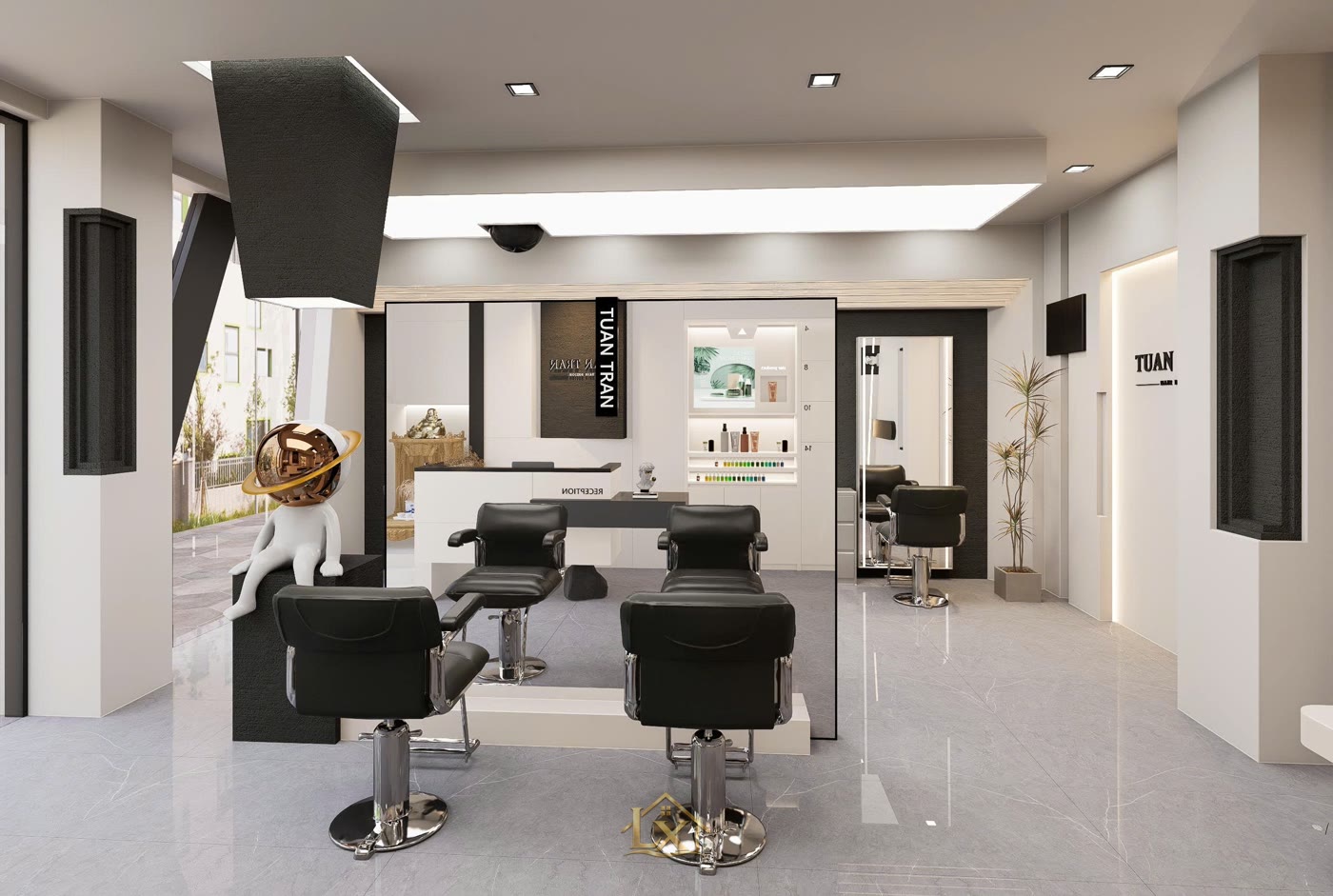 Đơn vị thi công salon tóc uy tín tại Tây Hồ 2026
