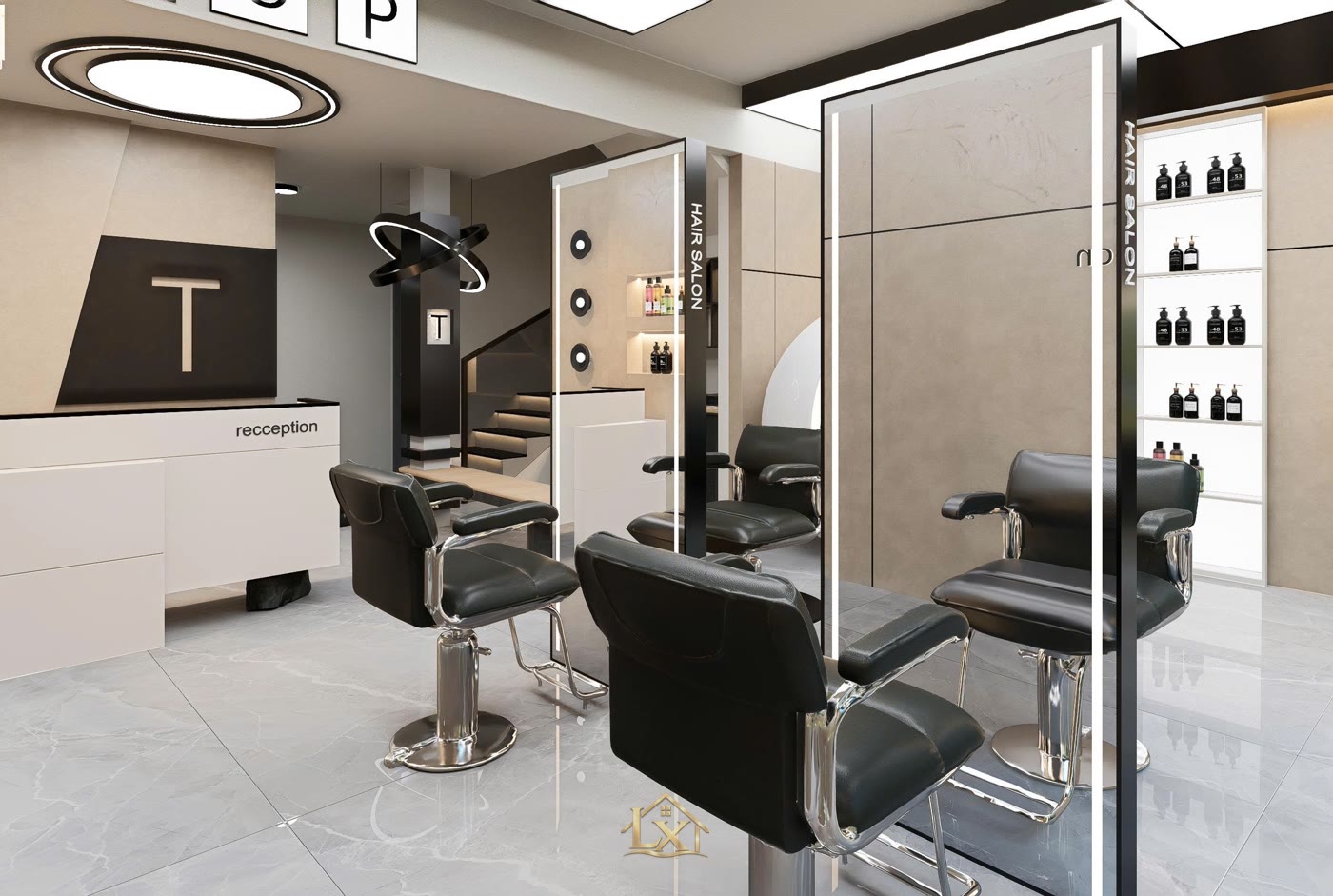 Thi công salon tóc tại Dương Nội chọn đơn vị nào uy tín?