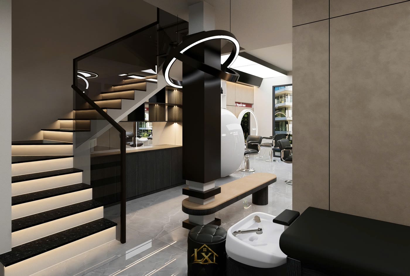 Xu hướng thiết kế salon tóc 2026 tại Nam Từ Liêm