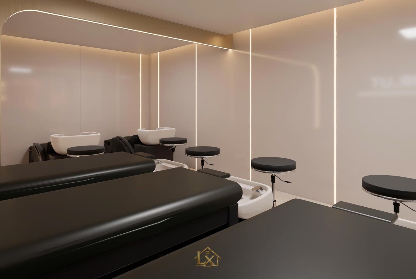 Quy trình thi công salon tóc trọn gói tại Yên Phong