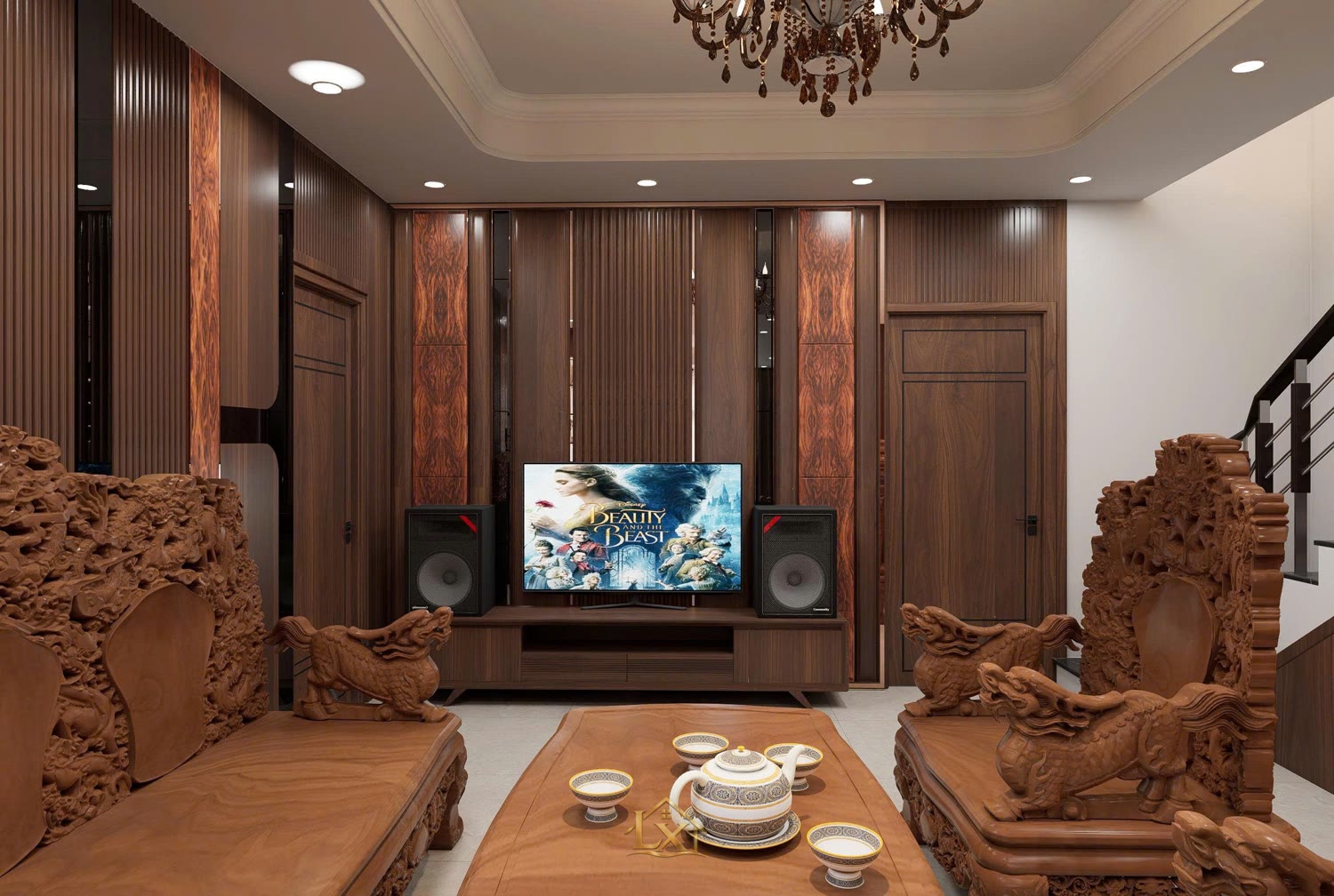 Quy trình thi công nội thất gia đình trọn gói tại Khoái Châu