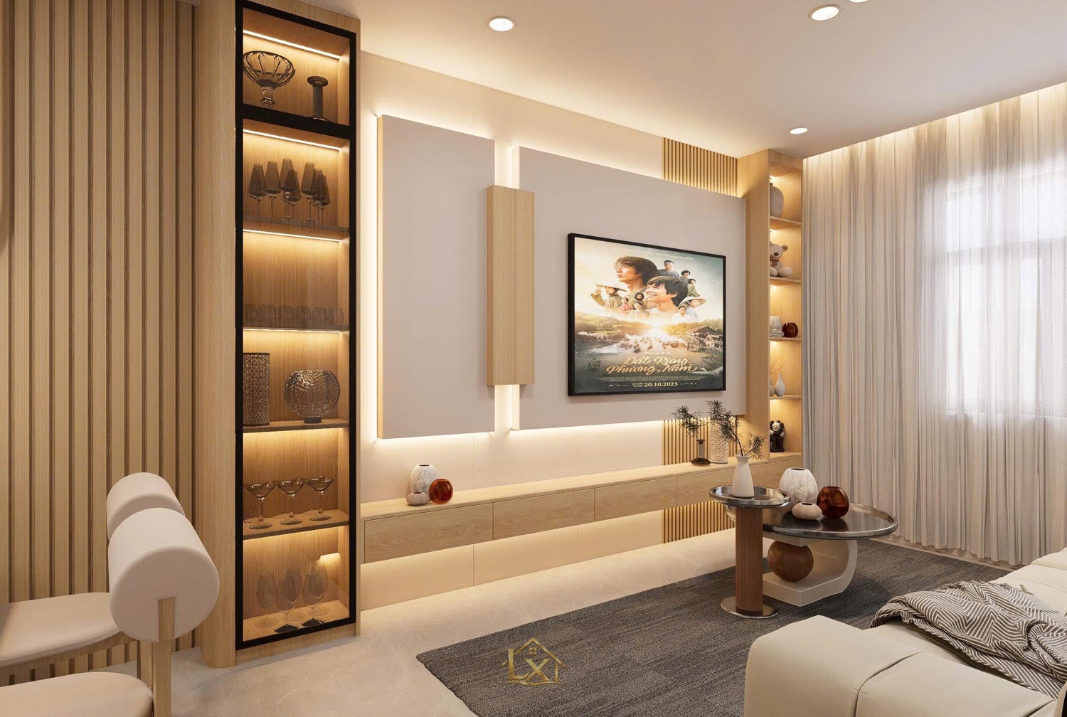 Thi công nội thất gia đình tại Nhân Chính chọn đơn vị nào uy tín?